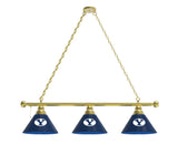 Brigham Young Cougars 3 Shade Billiard Table Light