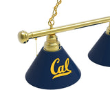 California Golden Bears 3 Shade Billiard Table Light