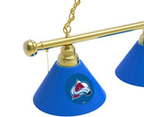 Colorado Avalanche 3 Shade Billiard Table Light