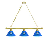 Colorado Avalanche 3 Shade Billiard Table Light