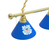 US Coast Guard Billiard Lamp | US Coast Guard 3 Shade Pool Table Light
