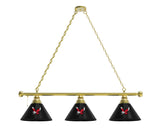 Eastern Washington Eagles 3 Shade Billiard Table Light