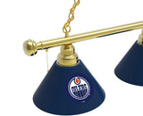 Edmonton Oilers 3 Shade Billiard Table Light