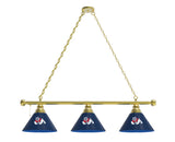 Fresno State Bulldogs 3 Shade Billiard Table Light