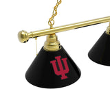 Indiana Hoosiers 3 Shade Billiard Table Light