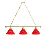 Louisiana at Lafayette Ragin Cajuns 3 Shade Billiard Table Light