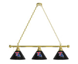 Louisiana Tech Bulldogs 3 Shade Billiard Table Light