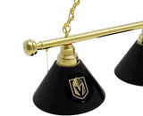 Vegas Golden Knights Billiard Lamp | Hockey 3 Shade Pool Table Light