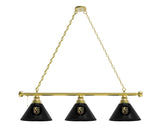 Vegas Golden Knights Billiard Lamp | Hockey 3 Shade Pool Table Light