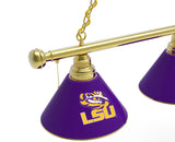 Louisiana State Tigers 3 Shade Billiard Table Light