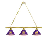 Louisiana State Tigers 3 Shade Billiard Table Light