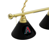 Arizona Diamondbacks 3 Shade MLB Baseball Billiard Table Light