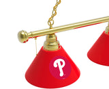 Philadelphia Phillies 3 Shade MLB Baseball Billiard Table Light