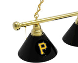 Pittsburgh Pirates 3 Shade MLB Baseball Billiard Table Light