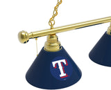 Texas Rangers 3 Shade MLB Baseball Billiard Table Light