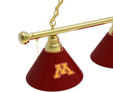 Minnesota Billiard Light | UM Gophers 3 Shade Pool Table Light