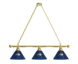 Montana State Billiard Light | MSU Bobcats 3 Shade Pool Table Light