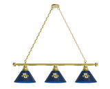 Marquette Billiard Light | Golden Eagles 3 Shade Pool Table Light