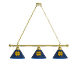Notre Dame Billiard Lamp | ND 3 Shade Pool Table Light