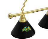 North Dakota State Billiard Light | NDSU Black 3 Shade Pool Table Light