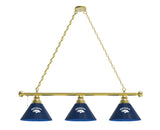 Nevada Billiard Light | UN Wolf Pack 3 Shade Pool Table Light