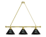 North Dakota Nodak Hockey Billiard Light | UND 3 Shade Pool Table Light Nodak Hockey