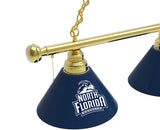 North Florida Billiard Light | UNF Ospreys 3 Shade Pool Table Light