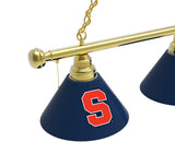 Syracuse Billiard Lamp | SU Orange 3 Shade Pool Table Light