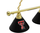 Texas Tech 3 Billiard Lamp | TTU Red Raiders 3 Shade Pool Table Light