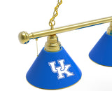 Kentucky Wildcats UK 3 Shade Billiard Table Light