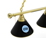 Utah Hockey Club 3 Shade Billiard Table Light