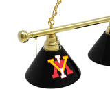 Virginia Military Institute Billiard Lamp | VMI 3 Shade Pool Table Light