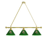 Vermont Billiard Lamp | UV Catamounts 3 Shade Pool Table Light
