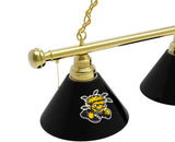 Wichita State Billiard Lamp | WSU Shockers 3 Shade Pool Table Light