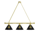 Wichita State Billiard Lamp | WSU Shockers 3 Shade Pool Table Light
