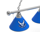 US Air Force Billiard Lamp | US Air Force 3 Shade Pool Table Light