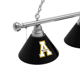Appalachian State Mountaineers 3 Shade Billiard Table Light