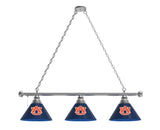 Auburn Tigers 3 Shade Billiard Table Light