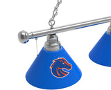 Boise State Broncos 3 Shade Billiard Table Light