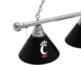 Cincinnati Bearcats 3 Shade Billiard Table Light