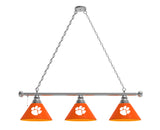 Clemson Tigers 3 Shade Billiard Table Light