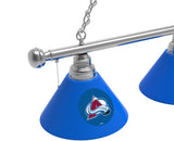 Colorado Avalanche 3 Shade Billiard Table Light