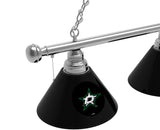 Dallas Stars 3 Shade Billiard Table Light