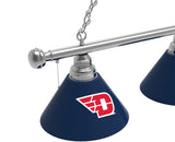 Dayton Flyers 3 Shade Billiard Table Light