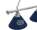 Florida Gators 3 Shade Billiard Table Light