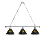 Iowa Hawkeyes 3 Shade Billiard Table Light