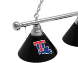 Louisiana Tech Bulldogs 3 Shade Billiard Table Light