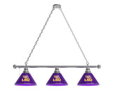 Louisiana State Tigers 3 Shade Billiard Table Light