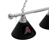 Arizona Diamondbacks 3 Shade MLB Baseball Billiard Table Light