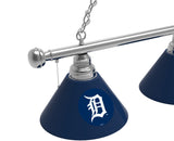 Detroit Tigers 3 Shade MLB Baseball Billiard Table Light